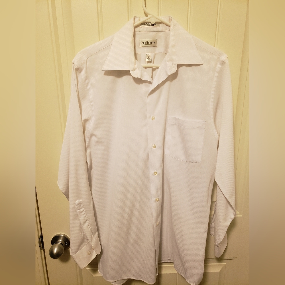 Van Heusen White Dress Shirt